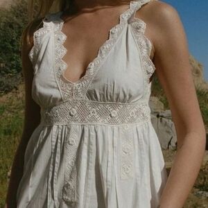 Doen Slate Nightgown in salt, sz m